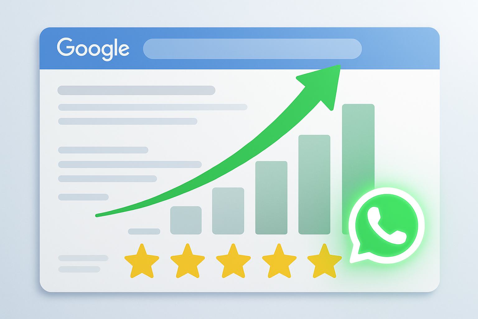 Gestão estratégica de Google Meu Negócio para negócios locais